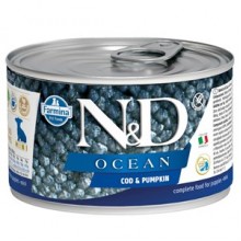 N&D Mini Ocean Morina Balıklı Köpek Konservesi 140 GR