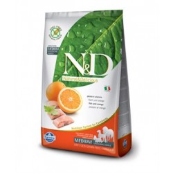 N&D Ocean Balıklı Portakallı Tahılsız Yetişkin Köpek Maması 12 Kg