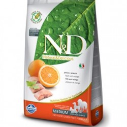 N&D Ocean Balıklı Portakallı Tahılsız Yetişkin Köpek Maması 12 Kg