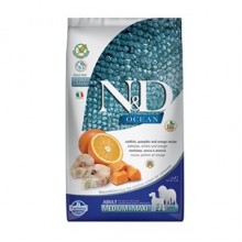 N&D Ocean Balkabaklı Balıklı Portakallı Tahılsız Köpek Maması 2.5 Kg