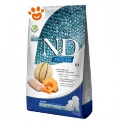 N&D Ocean Balkabaklı Morina ve Kavunlu Yavru Köpek Maması 2.5 Kg N&D Ocean Balkabaklı Morina ve Kavunlu Yavru Köpek Maması 2.5 Kg