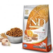 N&D Ocean Düşük Tahıllı Balık-Portakallı Yetişkin Köpek Maması 2.5Kg