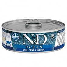 N&D Ocean Ton Balıklı Karidesli Kedi Konservesi 70 Gr
