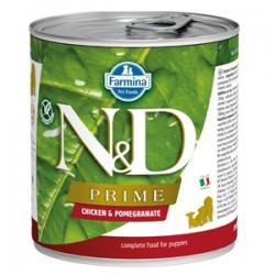 N&D Prime Tavuk Ve Narlı Yavru Köpek Konserve Maması 285 GR N&D Prime Tavuk Ve Narlı Yavru Köpek Konserve Maması 285 GR