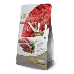 N&D Quinoa Ördek Brokoli Kuşkonmaz Kısır Kedi Maması 1,5 Kg N&D Quinoa Ördek Brokoli Kuşkonmaz Kısır Kedi Maması 1,5 Kg