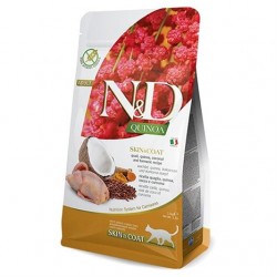 N&D Quinoa Skin Coat Deri Tüy Sağlığı Bıldırcınlı Kedi Maması 1.5 Kg N&D Quinoa Skin Coat Deri Tüy Sağlığı Bıldırcınlı Kedi Maması 1.5 Kg