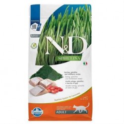ND Spirulina Ringa Balıklı Yetişkin Kedi Maması 1,5kg ND Spirulina Ringa Balıklı Yetişkin Kedi Maması 1,5kg