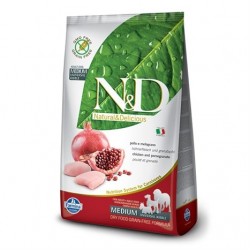 N&D Tahılsız Tavuklu Orta Irk Yetişkin Köpek Maması 12 kg N&D Tahılsız Tavuklu Orta Irk Yetişkin Köpek Maması 12 kg