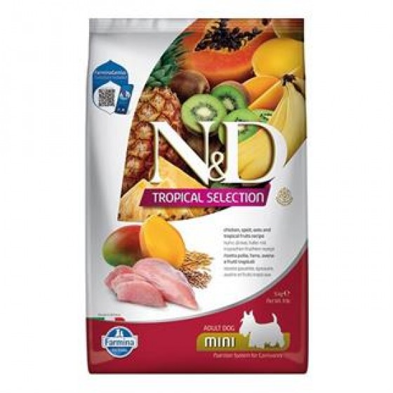 N&D Tropical Adult Mini Yetişkin Köpek Maması 1,5 KG