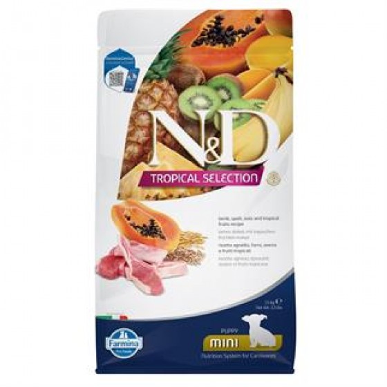 N&D Tropical Mini Kuzulu Yavru Köpek Maması 1,5 KG