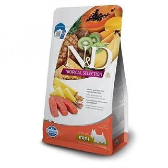 N&D Tropical Somonlu Mini Irk Yetişkin Köpek Maması 1,5kg