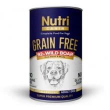 Nutri Canine Tahılsız Domuzlu Köpek Konservesi 400 Gr