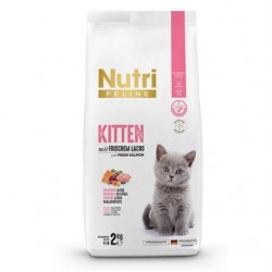 Nutri Feline Kitten Yavru Tahılsız Kedi Maması 2 kg Nutri Feline Kitten Yavru Tahılsız Kedi Maması 2 kg