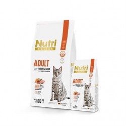 Nutri Feline Somonlu Yetişkin Tahılsız Kedi Maması 10 kg Nutri Feline Somonlu Yetişkin Tahılsız Kedi Maması 10 kg
