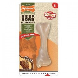 Nylabone Extreme Biftek Aromalı Çiğneme Kemiği SMALL Nylabone Extreme Biftek Aromalı Çiğneme Kemiği SMALL
