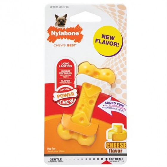 Nylabone Extreme Peynir Aromalı Çiğneme Kemiği XS