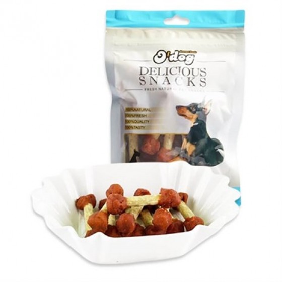 O Dog Somon Balıklı Dumbell Köpek Ödülü 100 Gr