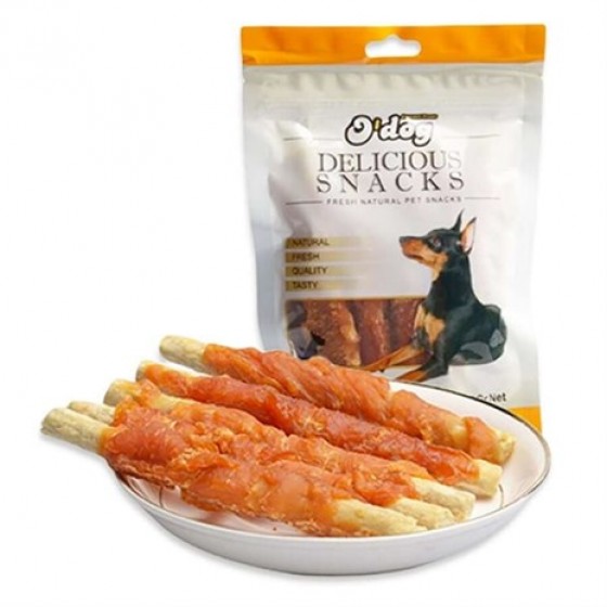 O Dog Tavuklu Sargılı Sandiviç Köpek Ödülü 100 Gr