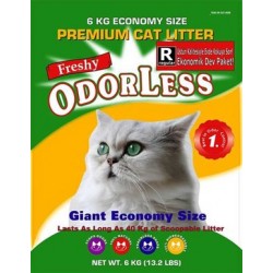 Odorless Ekstra Kristal Kedi Kumu 6 Kg