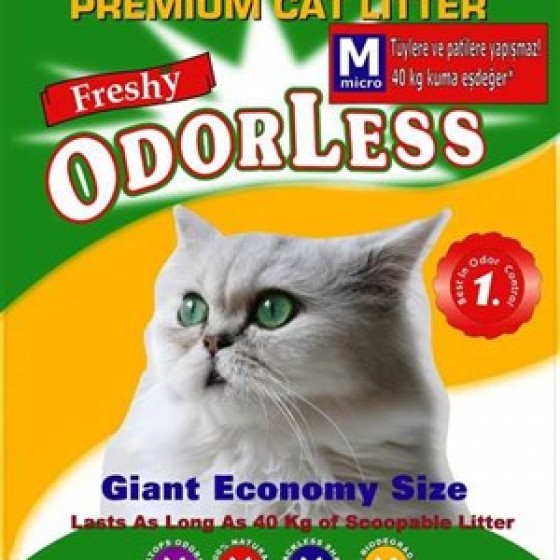 Odorless Micro Kristal Kedi Kumu 6 Kg