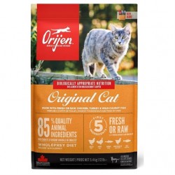 Orijen Cat Original Yetişkin Kedi Maması 5,4 Kg Orijen Cat Original Yetişkin Kedi Maması 5,4 Kg
