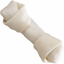 Patibond Tavuklu Beyaz Düğüm Kemik 15,5 Cm