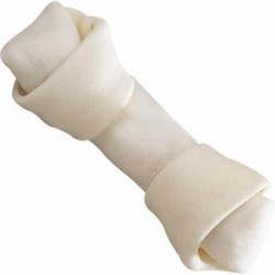 Patibond Tavuklu Beyaz Düğüm Kemik 15,5 Cm