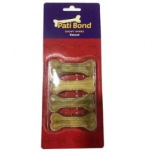 Patibond Naturel Pres Kemik 7,5 Cm 4 Lü Paket