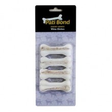 Patibond Tavuk Dolgulu Pres Kemik 7,5 Cm 4 Lü Paket