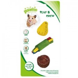 Pawise Ahşap & Lifli Kemirme Oyuncağı No:4 Pawise Ahşap & Lifli Kemirme Oyuncağı No:4