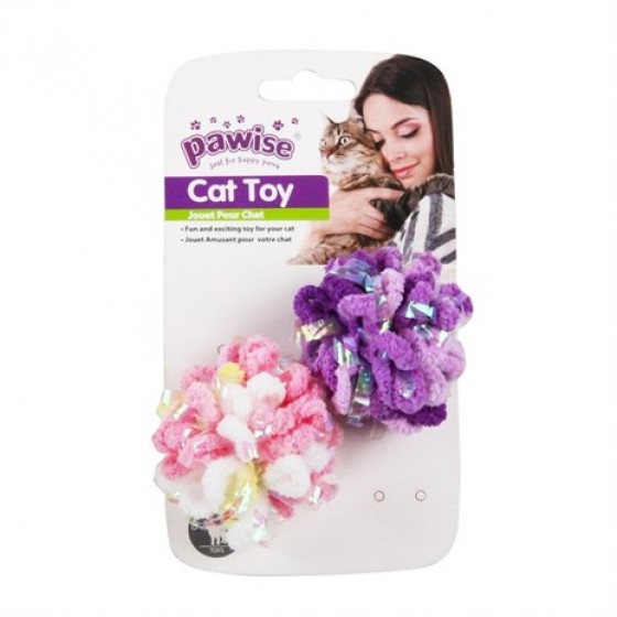 Pawise Glitter Caddice Balls Kedi Oyuncağı