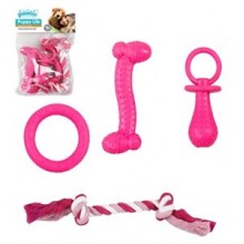 Pawise Puppy Life Oyuncak Seti Pembe