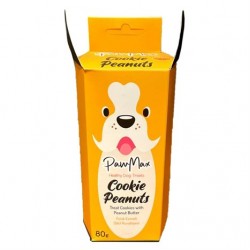 PawMax Fıstık Ezmeli Köpek Ödül Bisküvisi 80 gr