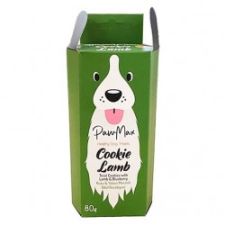 PawMax Kuzu Etli Köpek Ödül Bisküvisi 80 gr