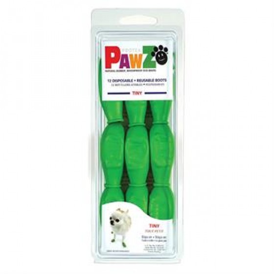 Pawz Tiny 12'li Apple Green Köpek Galoşu