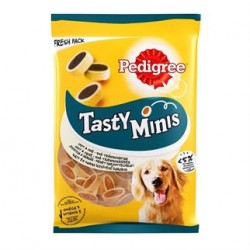 Pedigree Tasty Minis Etli ve Peynirli Köpek Ödül Maması 140gr Pedigree Tasty Minis Etli ve Peynirli Köpek Ödül Maması 140gr