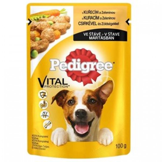 Pedigree Tavuklu Yetişkin Köpek Konservesi 100 gr