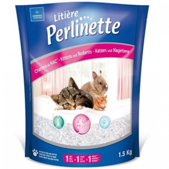 Perlinette Yavru Kedi Kemirgenler İçin Mikro Kristal Kum 1,5kg