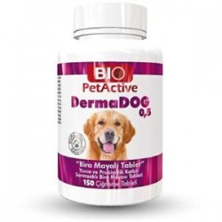 Pet Active Dermadog Brewers Yeast Sarımsaklı Maya Tableti 150 Adet Pet Active Dermadog Brewers Yeast Sarımsaklı Maya Tableti 150 Adet