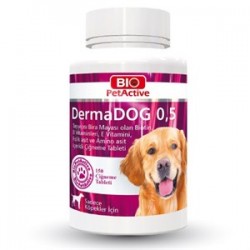 Pet Active Dermadog Brewers Yeast Sarımsaklı Maya Tableti 150 Adet Pet Active Dermadog Brewers Yeast Sarımsaklı Maya Tableti 150 Adet