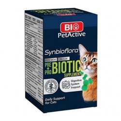 Pet Active Synbioflora Kediler İçin Prebiotic - Probiotic 60 Tablet Pet Active Synbioflora Kediler İçin Prebiotic - Probiotic 60 Tablet