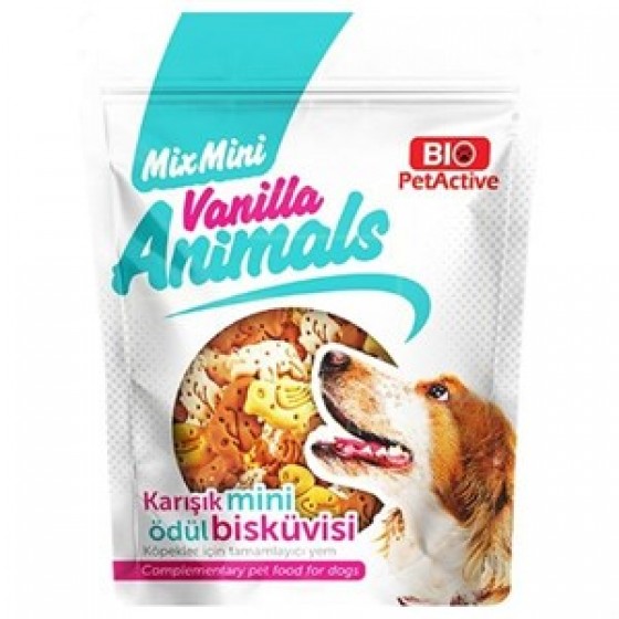 Pet Active Vanilla Animals Köpek Ödül Bisküvisi 200 Gr