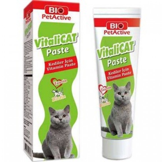 Pet Active VitaliCat Pasta Taurin ve Biotinli Kedi Ödülü 100 Ml