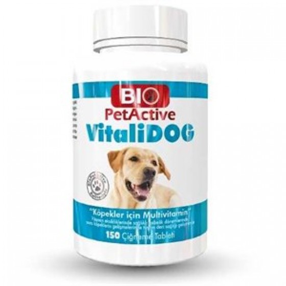 Pet Active Vitalidog Köpekler İçin Multivitamin 150 adet