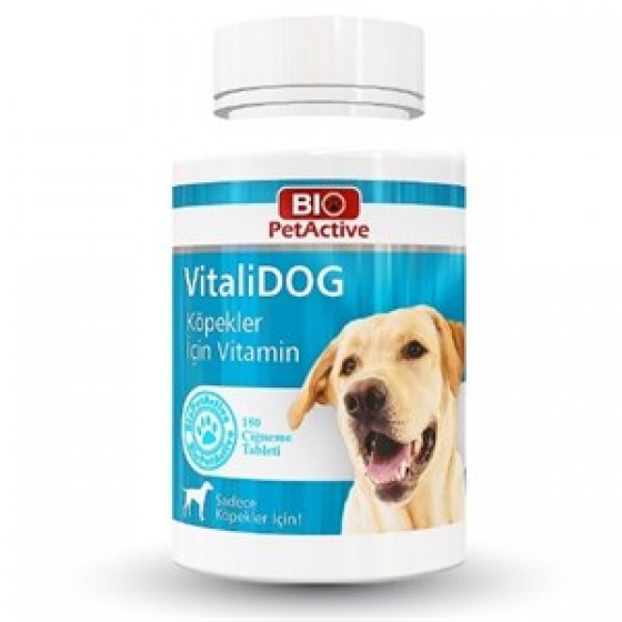 Pet Active Vitalidog Köpekler İçin Multivitamin 150 adet