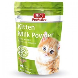 Pet Active Yavru Kediler için Besin Takviyesi ve Yavru Süt Tozu 200 Gr Pet Active Yavru Kediler için Besin Takviyesi ve Yavru Süt Tozu 200 Gr