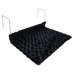 Pet Corn Kalorifere Monte Edilen Kedi Yatağı Siyah