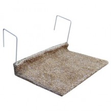 Pet Corn Kalorifere Monte Edilen Kedi Yatağı Krem Kırçıllı