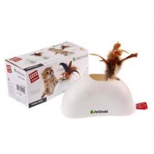 Pet Droid 7022 Hareket Sensörlü Doğal Tüylü Kedi Oyuncağı Kahverengi