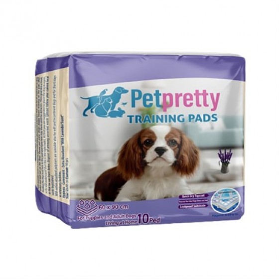 Pet Pretty Lavantalı Köpek Tuvalet Eğitim Pedi 60x90 cm 10 Lu